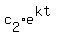 c%5B2%5De%5E%28kt%29%29