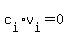 c%5Bi%5D+v%5Bi%5D+=+0+