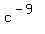 c%5E%28-9%29