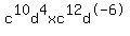 c%5E10d%5E4xc%5E12d%5E-6