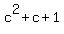 c%5E2%2Bc%2B1