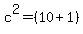 c%5E2=%2810%2B1%29