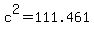 c%5E2=111.461