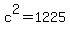c%5E2=1225