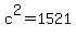 c%5E2=1521
