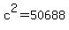 c%5E2=50688