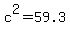 c%5E2=59.3