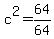 c%5E2=64%2F64