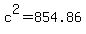 c%5E2=854.86