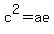 c%5E2=ae
