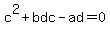 c%5E2+%2B+bdc+-ad+=+0
