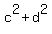 c%5E2+%2B+d%5E2