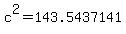 c%5E2+=+143.5437141