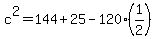 c%5E2+=+144+%2B+25+-+120%2A%281%2F2%29