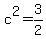 c%5E2+=+3%2F2