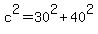 c%5E2+=+30%5E2+%2B+40%5E2
