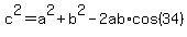 c%5E2+=+a%5E2+%2B+b%5E2+-+2ab%2Acos%2834%29