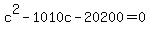 c%5E2-1010c-20200=0