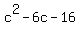 c%5E2-6c-16