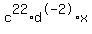 c%5E22%2Ad%5E-2%2Ax