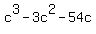 c%5E3-3c%5E2-54c