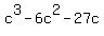 c%5E3-6c%5E2-27c