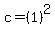 c+=+%281%29%5E2