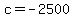 c+=+-2500
