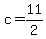 c+=+11%2F2