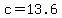 c+=+13.6