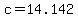 c+=+14.142