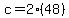 c+=+2%2848%29