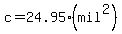 c+=+24.95+%28mil%5E2%29