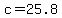c+=+25.8
