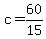c+=+60%2F15