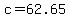 c+=+62.65