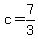 c+=+7%2F3