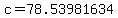 c+=+78.53981634