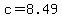 c+=+8.49