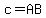 c+=+AB