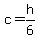 c+=+h%2F6