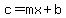 c+=+mx+%2B+b
