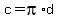 c+=+pi%2Ad