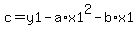 c+=+y1+-+a%2Ax1%5E2+-+b%2Ax1