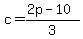c++=+%282p+-+10%29%2F3