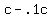 c+-+.1c