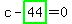 c-highlight_green%28+44+%29=0