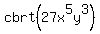 cbrt%2827x%5E5y%5E3%29