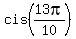 cis%2813pi%2F10%29