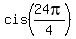 cis%2824pi%2F4%29